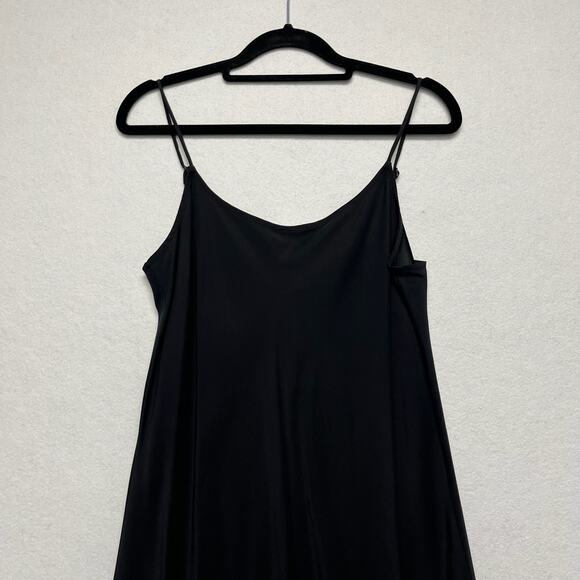 AYR Ten Outta Ten Black Silk Feminine Sexy Romantic Elegant Whimsy Goth Dress S - Picture 3 of 12